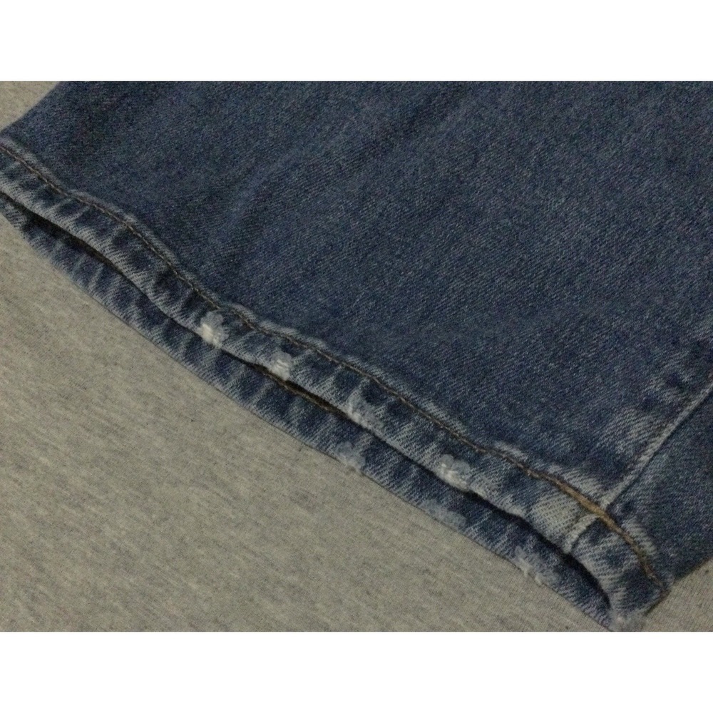 MADEWELL Wide jeans womens SZ 26 BLUE DENIM JEANS curvy slim wide leg - Picture 2 of 16